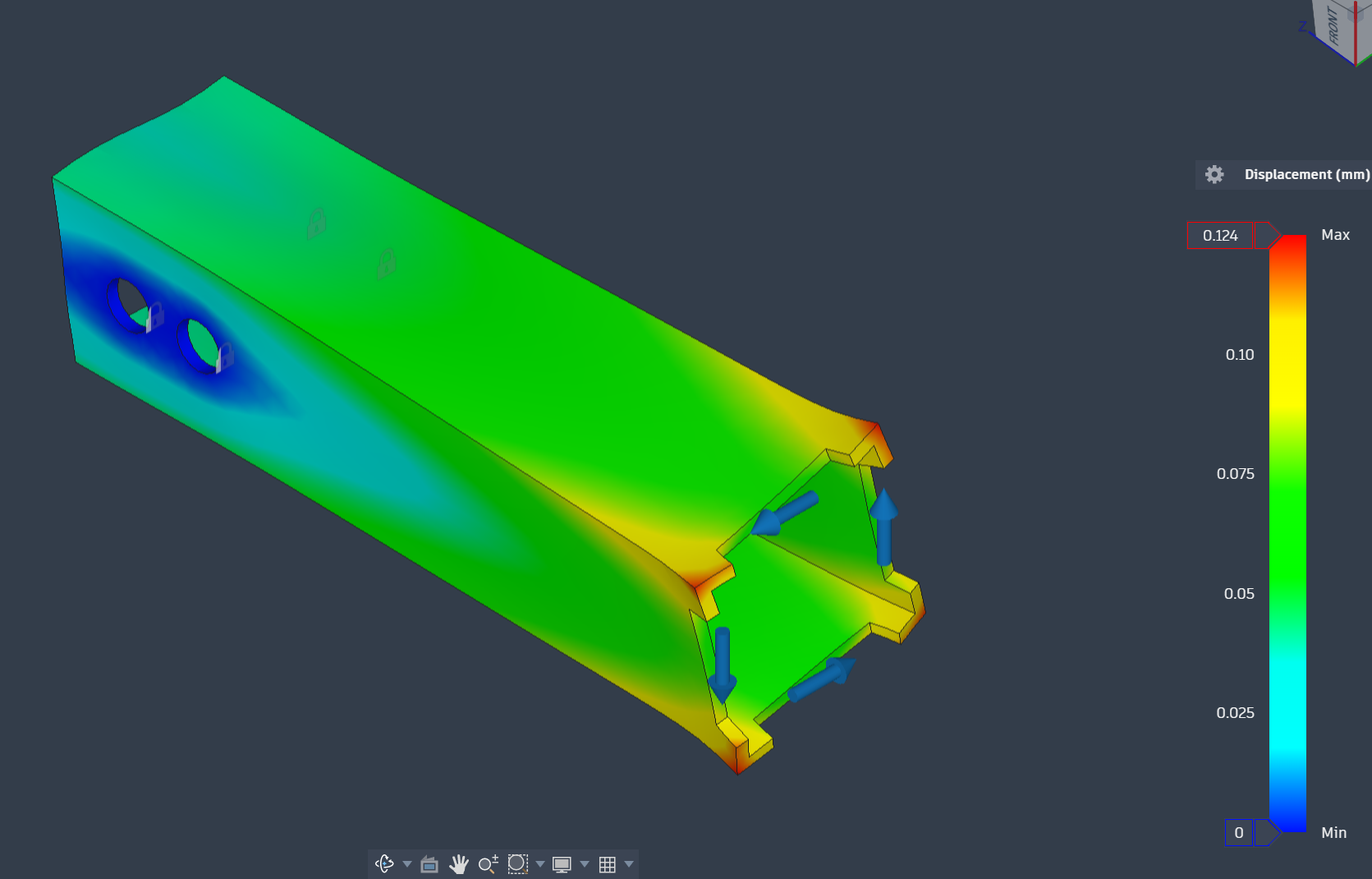 Gripper tube FEA